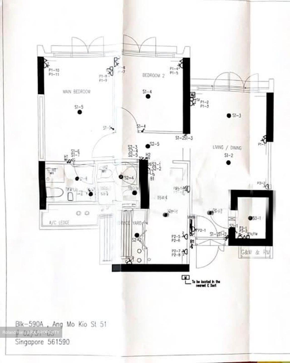 Blk 590A Cheng San Court (Ang Mo Kio), HDB 3 Rooms #545709371